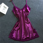 LuxeMidnight Silk Chemise