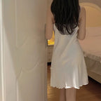 LuxeBlush Satin Pajama Set