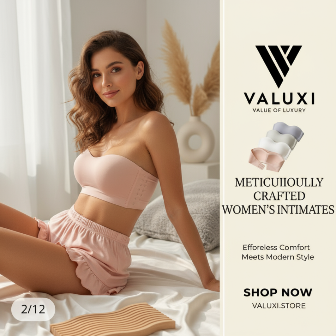 LuxeComfort Strapless Bra